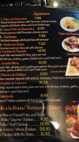 Amazon Peruvian menu