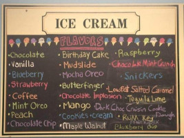 Jordan Pond Ice Cream Fudge menu