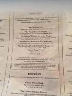Roanoke Inn menu
