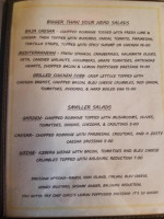 Baldini's Family menu