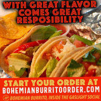 Bohemian Burrito food