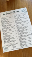 La Esquina Cocina menu