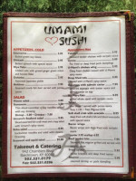 Miagi Steak Sushi menu