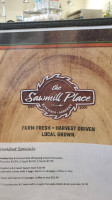 The Sawmill Place food