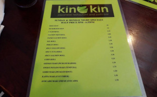 Kin2kin Japanese Restaurant And Sushi Bar food