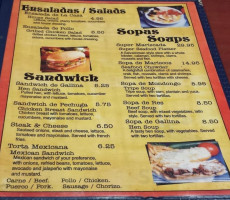 Tipicos El Encanto At Gaithersburg menu