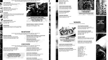 The Grill On Centre menu