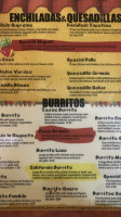 Mi Casita Mexican Grill menu