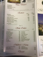 Original Italian Pizza Family menu