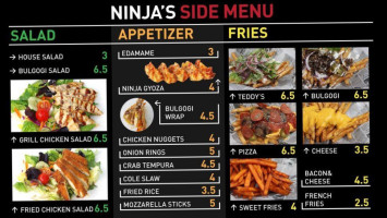 Ninja Hibachi Burger food