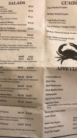 Politz's Restaurant menu