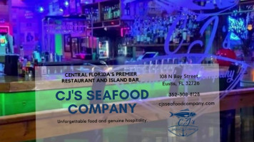 Cj's Seafood inside