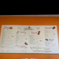 Blenders In The Grass-buellton menu