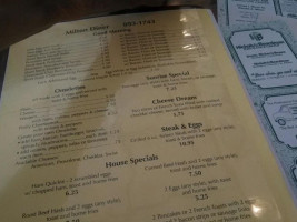 The Milton Diner menu