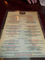 Hillbillies menu