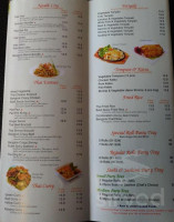 Sakae Thai Sushi menu