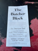 Butcher Block Deli food