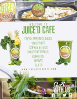 Juice'd Cafe menu