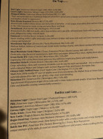 Peter Chistian's Tavern menu