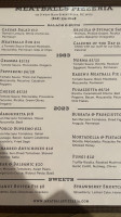Meatballs Pizzeria menu