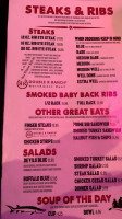 Seven Devils Steakhouse-saloon menu