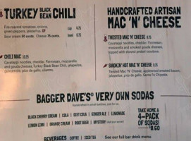 Bagger Dave's Burger Tavern Birch Run menu