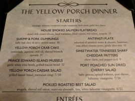 Yellow Porch food