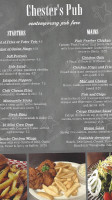 Chester's Pub menu