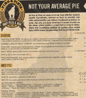 Pies Pints Dayton, Oh (the Greene Town Center) menu