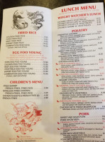 China menu