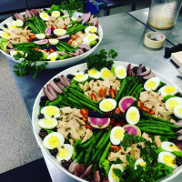 Green Apple Events Catering food