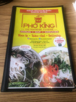Pho King Vietnamese Cuisine menu