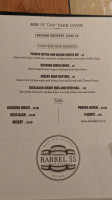 Barrel 55 Bbr menu