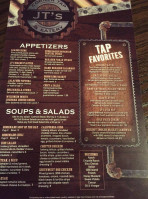 Jt's Corner Tap Eatery menu