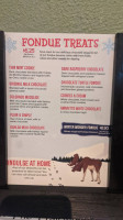 Colorado Fondue Company menu