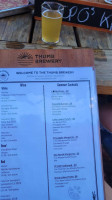 Thumb Brewery menu