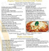 Fiorentina Grill Brick Oven Pizza menu