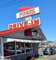 Fins Drive In food