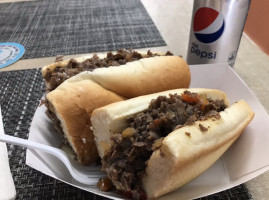 Chilly Willy Cheesesteaks food