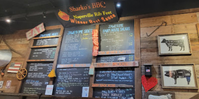 Sharko's Bbq menu