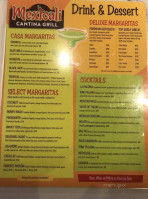 Mexicali Cantina Grill menu
