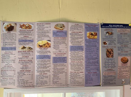 Johnny's Victory Diner menu