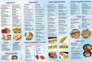 Fuji Express menu