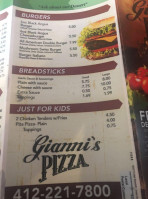 Gianni's Pizza Of Cecil Pa food