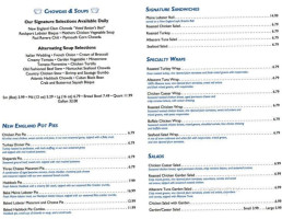 Boston Chowda Co menu