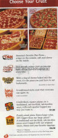 Steve's House Of Pizza menu