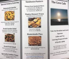 The Cove Cafe food