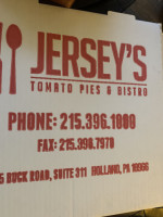 Jersey's Tomato Pies And Bistro food