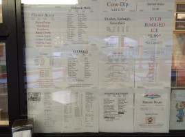 Coney Land menu