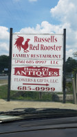 Russells Red Rooster Family inside